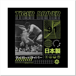 Tiger Driver 91 Posters and Art